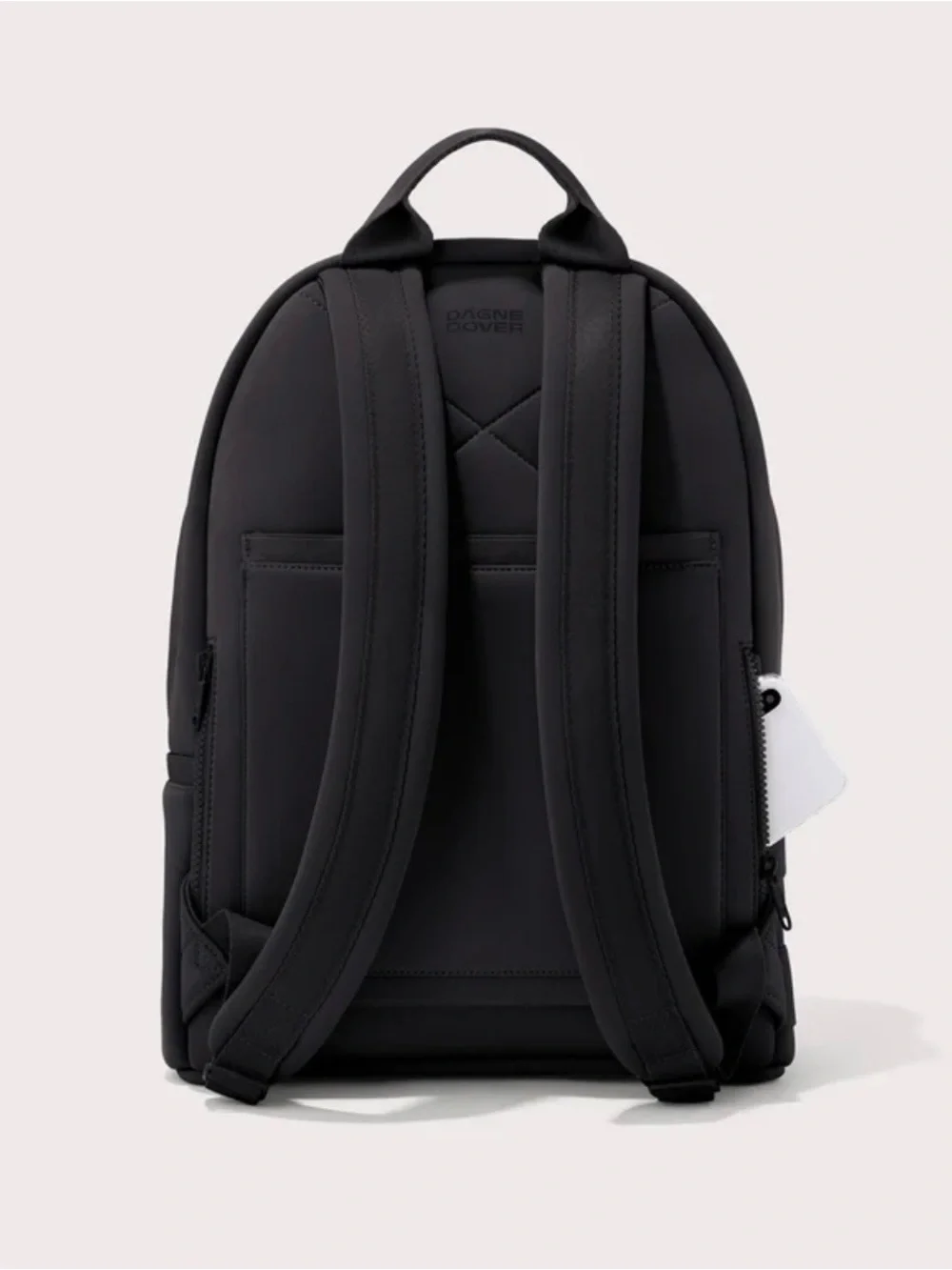 Dagne Dover Dakota Medium Black Neoprene Backpack